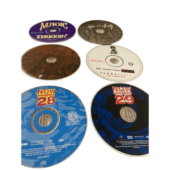 Random CD Lot of 8 Rap Pop Notorious Big Wu Tang Now 28 29 Reggae - Picture 5 of 5
